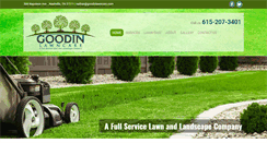 Desktop Screenshot of goodinlawncare.com